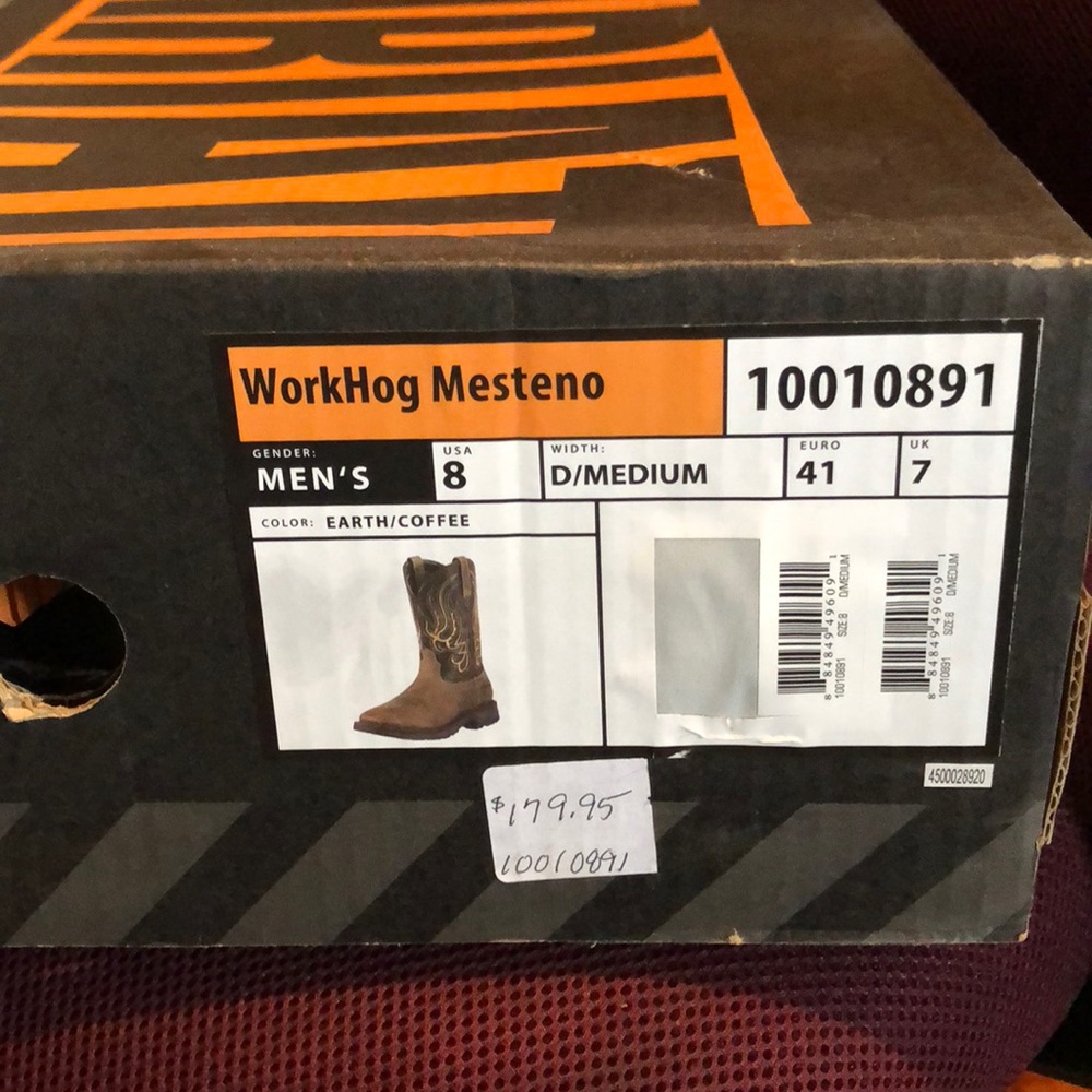 Men’s Ariat boots